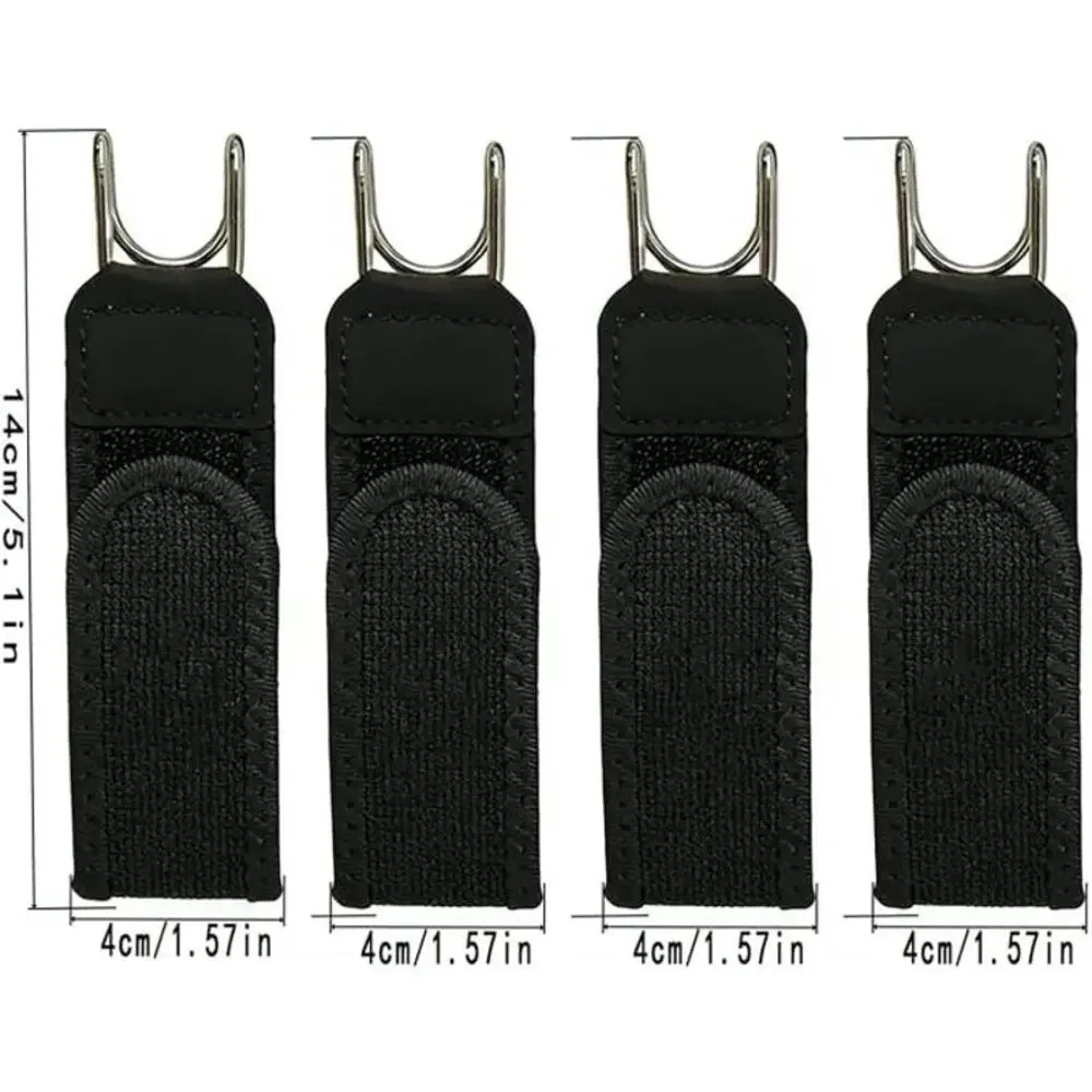 Buckle-free elastic belt for women and men 2 laps with a distance of 7